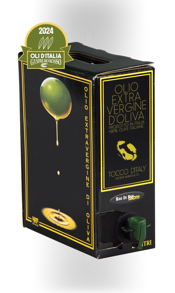 Olio extravergine d’oliva 3L B.I.B - BIOLOGICO 2021
